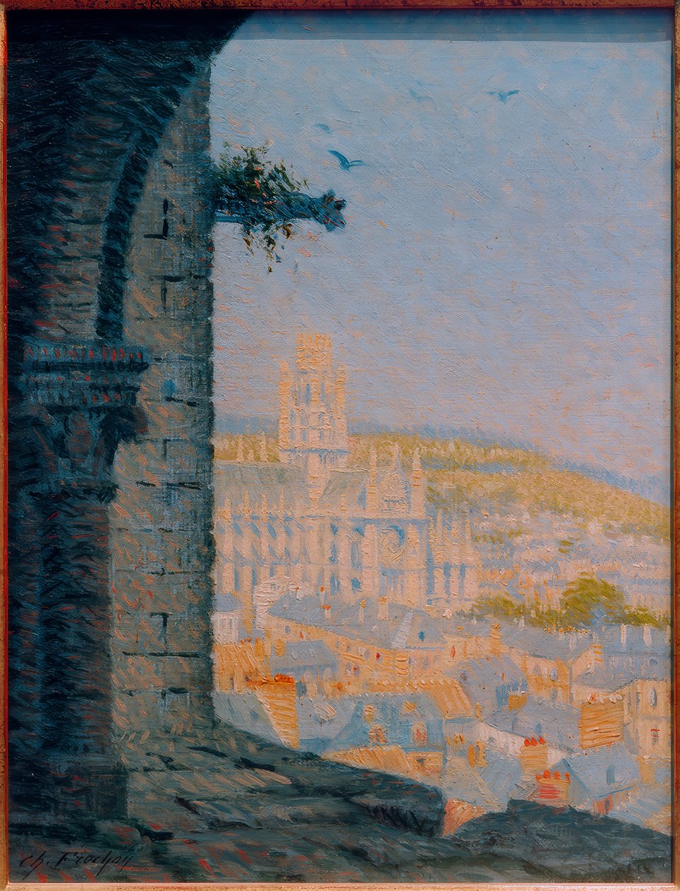 Klosterkirken Saint-Ouen af Charles Frechon