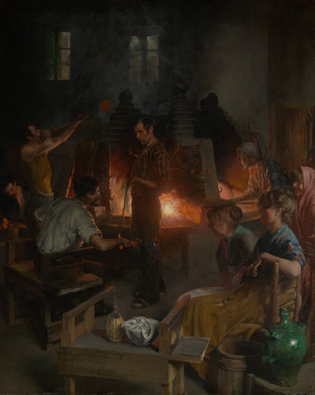 Glaspustere af Murano af Charles Frederic Ulrich