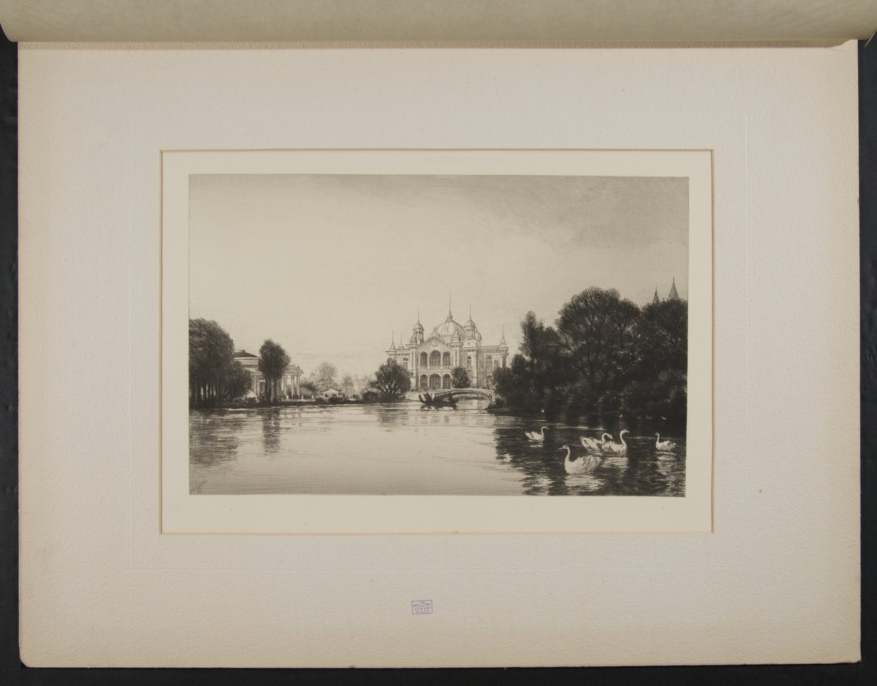 Hiljainen nurkka West Lagoonilla af Charles Frederick William Mielatz