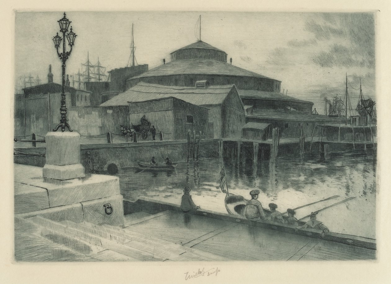 Slotshaven af Charles Frederick William Mielatz