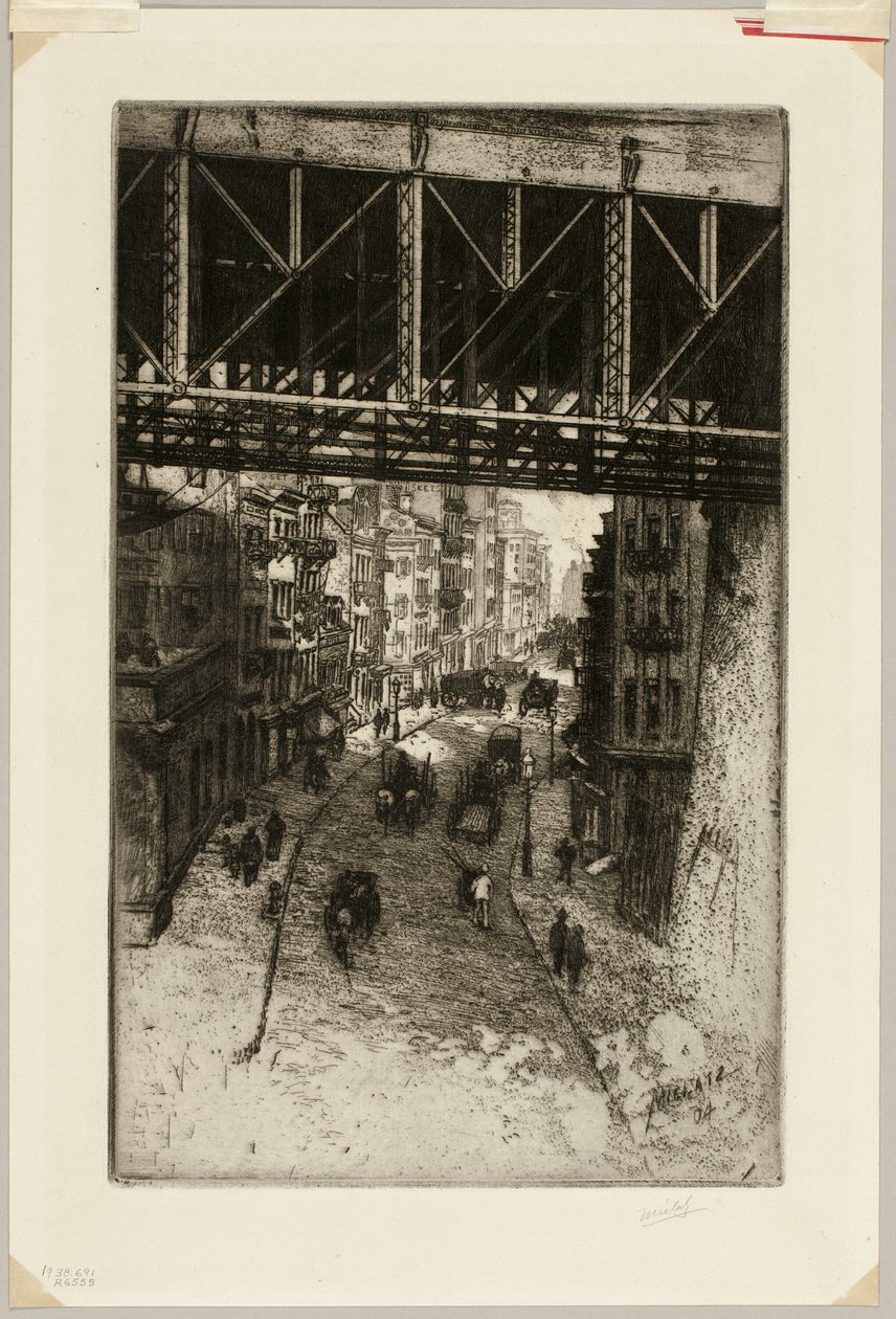 Cherry Street af Charles Frederick William Mielatz