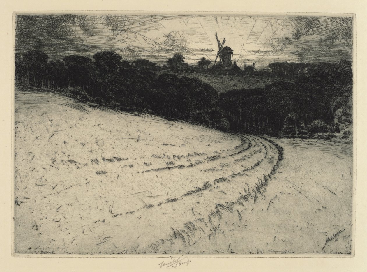 Morgen, Canonicut Island, 1908. af Charles Frederick William Mielatz