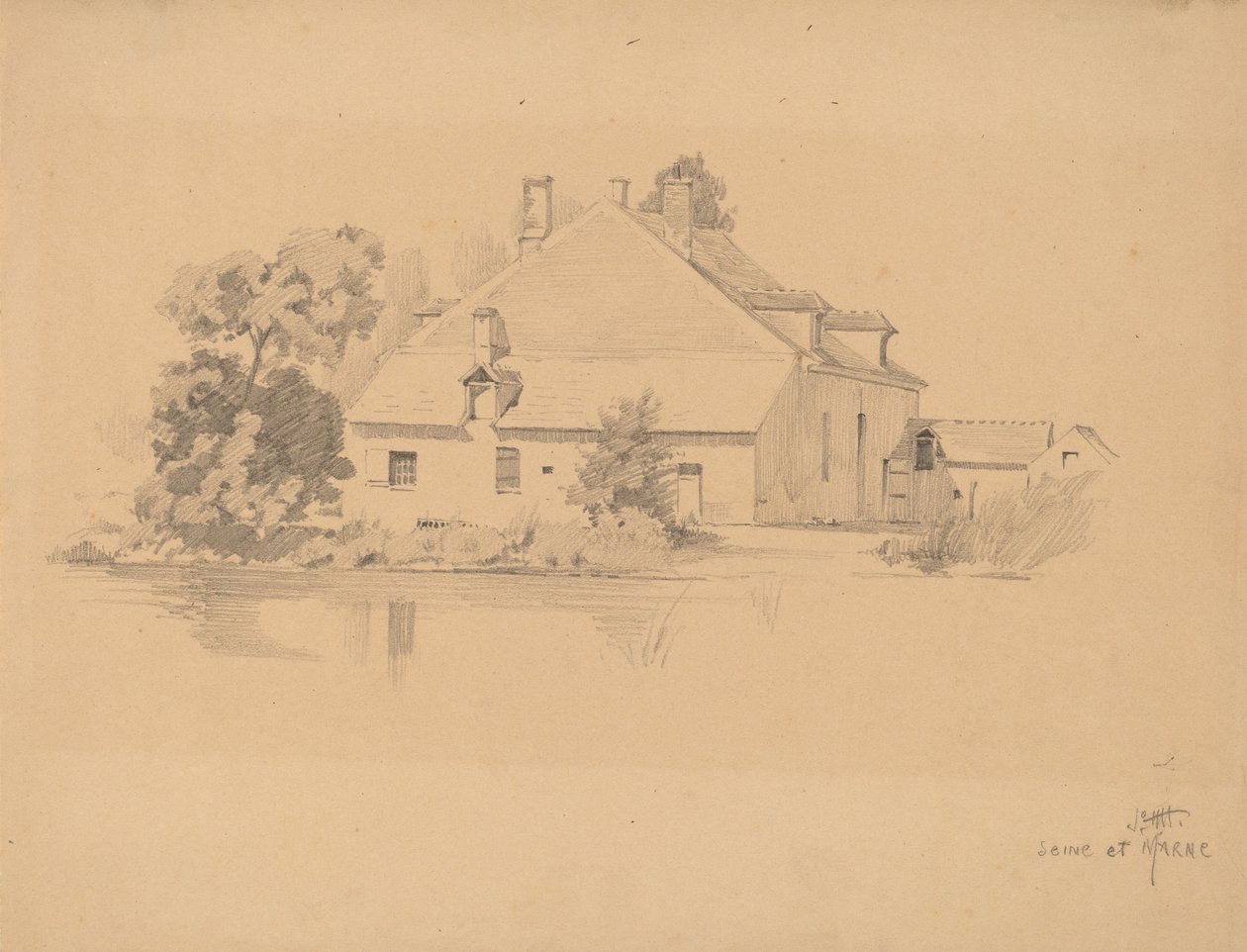 Seine et Marne. af Charles Frederick William Mielatz