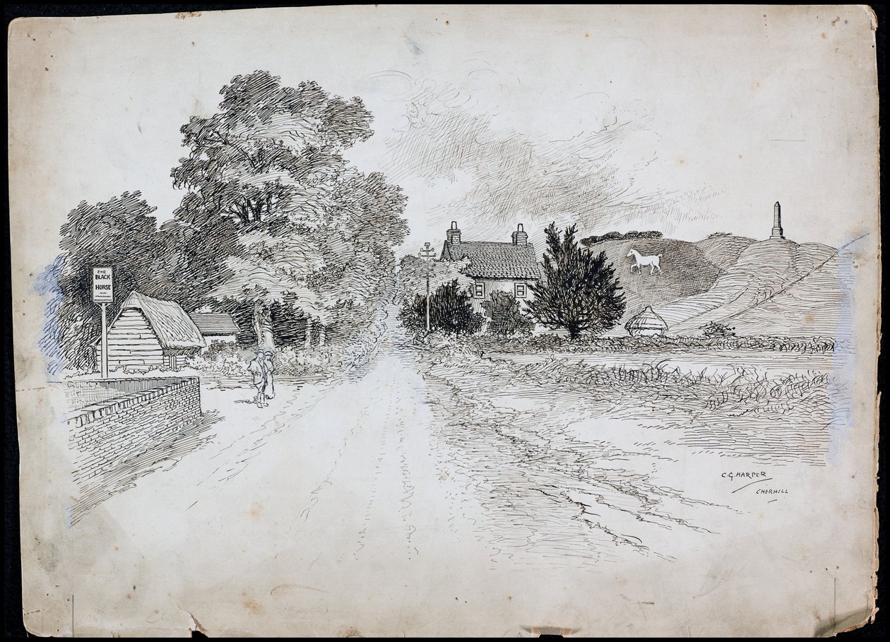 Cherhill, Wiltshire, 1892-1933 af Charles George Harper