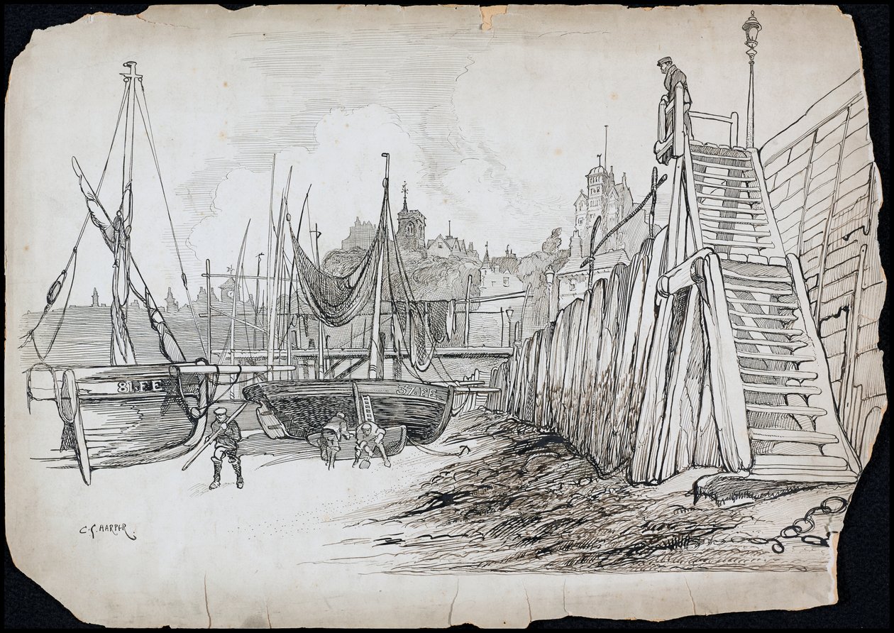 Folkestone, Kent af Charles George Harper