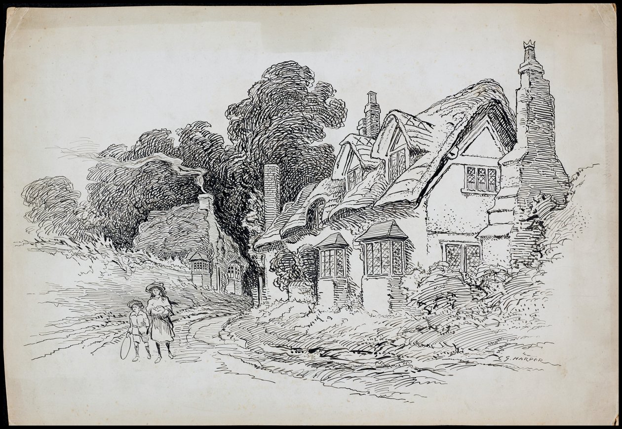 Welford-on-Avon, Warwickshire, 1892-1933 af Charles George Harper