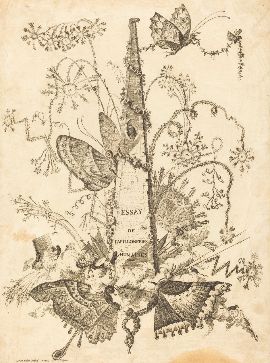 Titre af Charles Germain de Saint Aubin