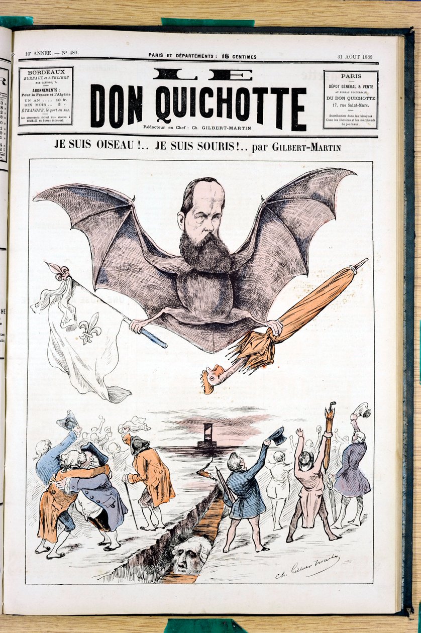Cover af "" Le Don Quixote "", Satirique en Colours af Charles Gilbert Martin