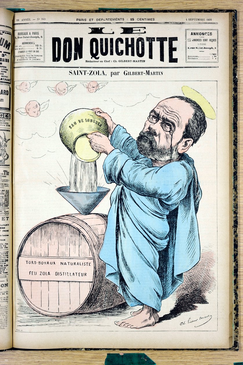 Cover af "" Le Don Quixote"", nummer 949, Satirique en Colours af Charles Gilbert Martin
