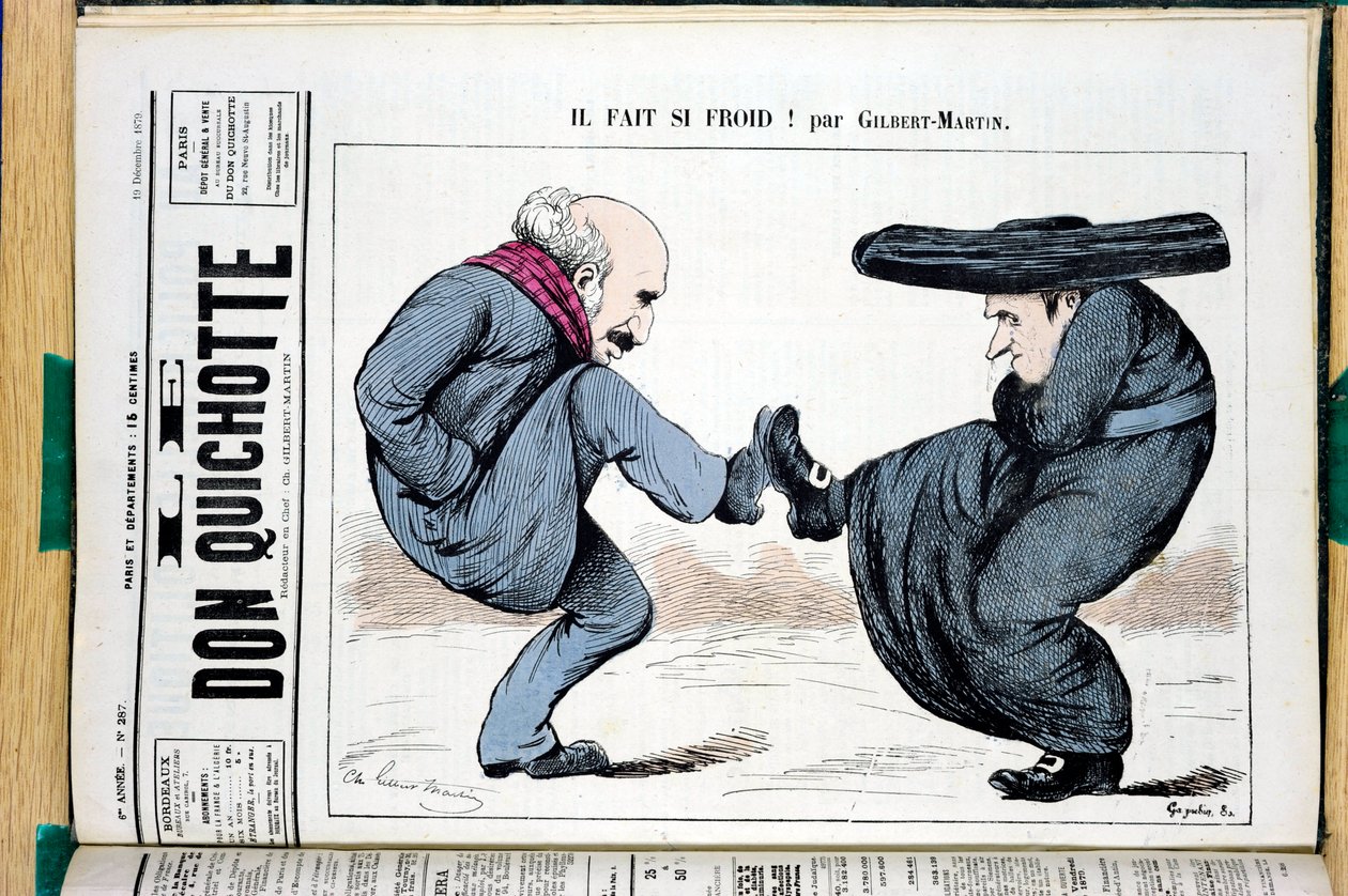 Cover af "" The Don Quixote"", nummer 287, Satirique en Colours af Charles Gilbert Martin