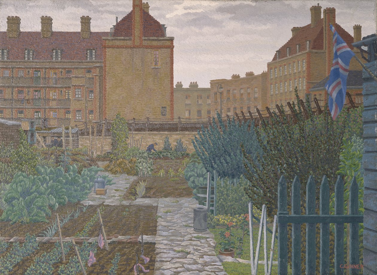 Bethnal grøn kolonihave af Charles Ginner