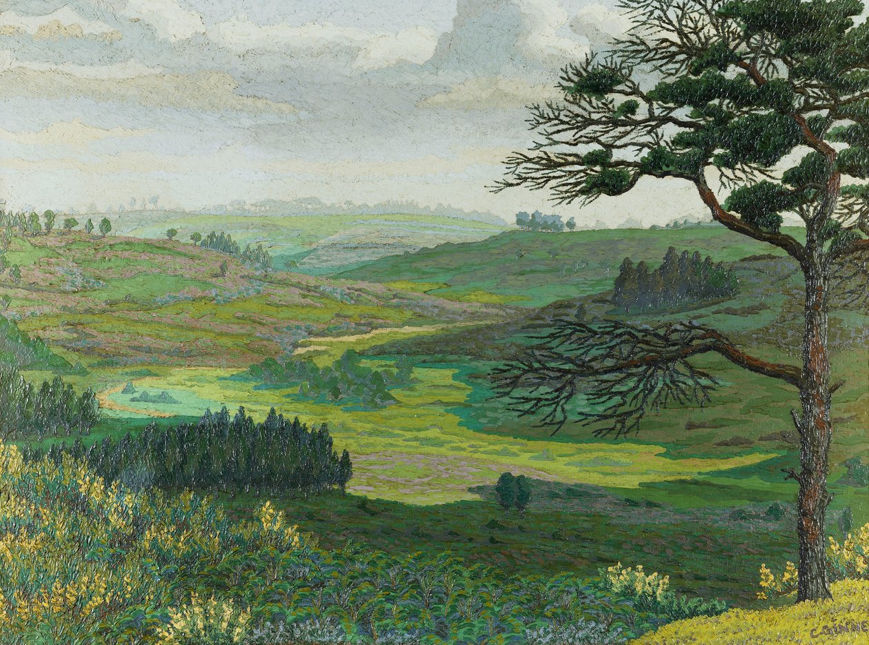Godshill, New Forest af Charles Ginner