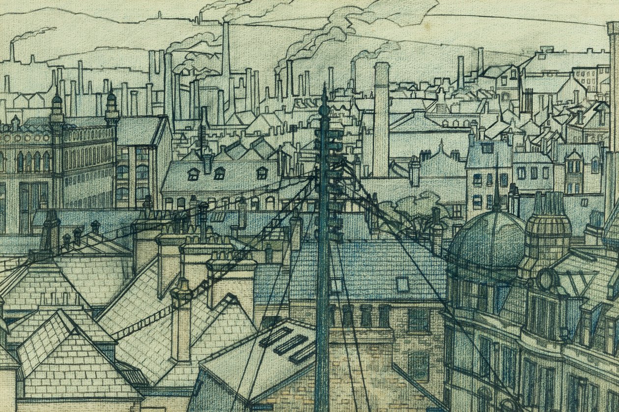 Leeds Tage af Charles Ginner