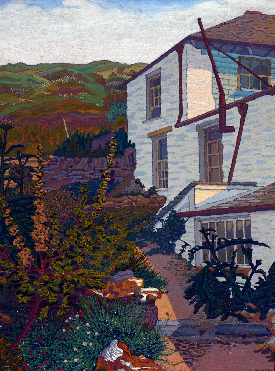 Penally Cottage, Boscastle af Charles Ginner
