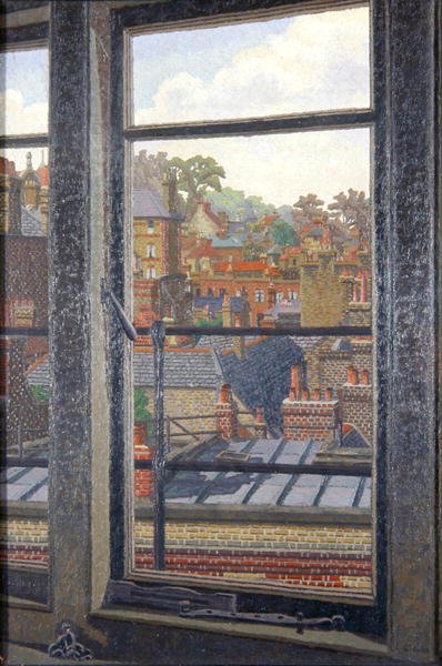 Tage (olie på lærred) af Charles Ginner