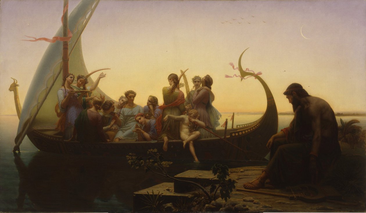 Fortabte illusioner, 1865-67 af Charles Gleyre
