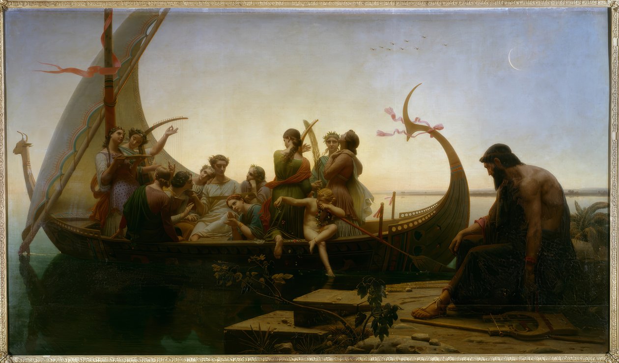 Aftenen eller de tabte illusioner af Charles Gleyre