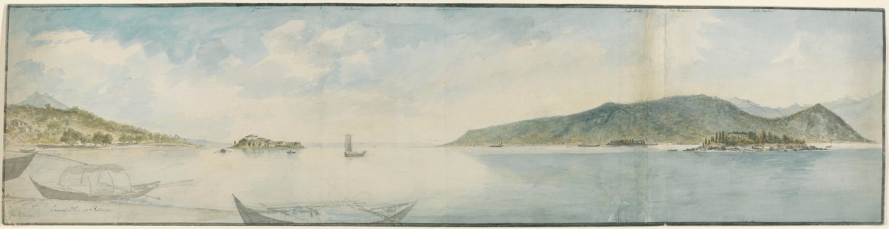 Landingsplads ved Pallanza af Charles Gore