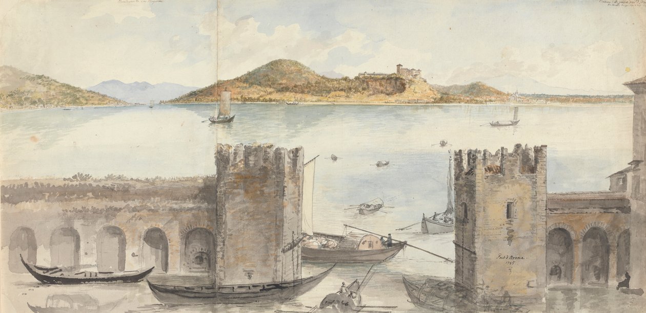 Arona Havn af Charles Gore