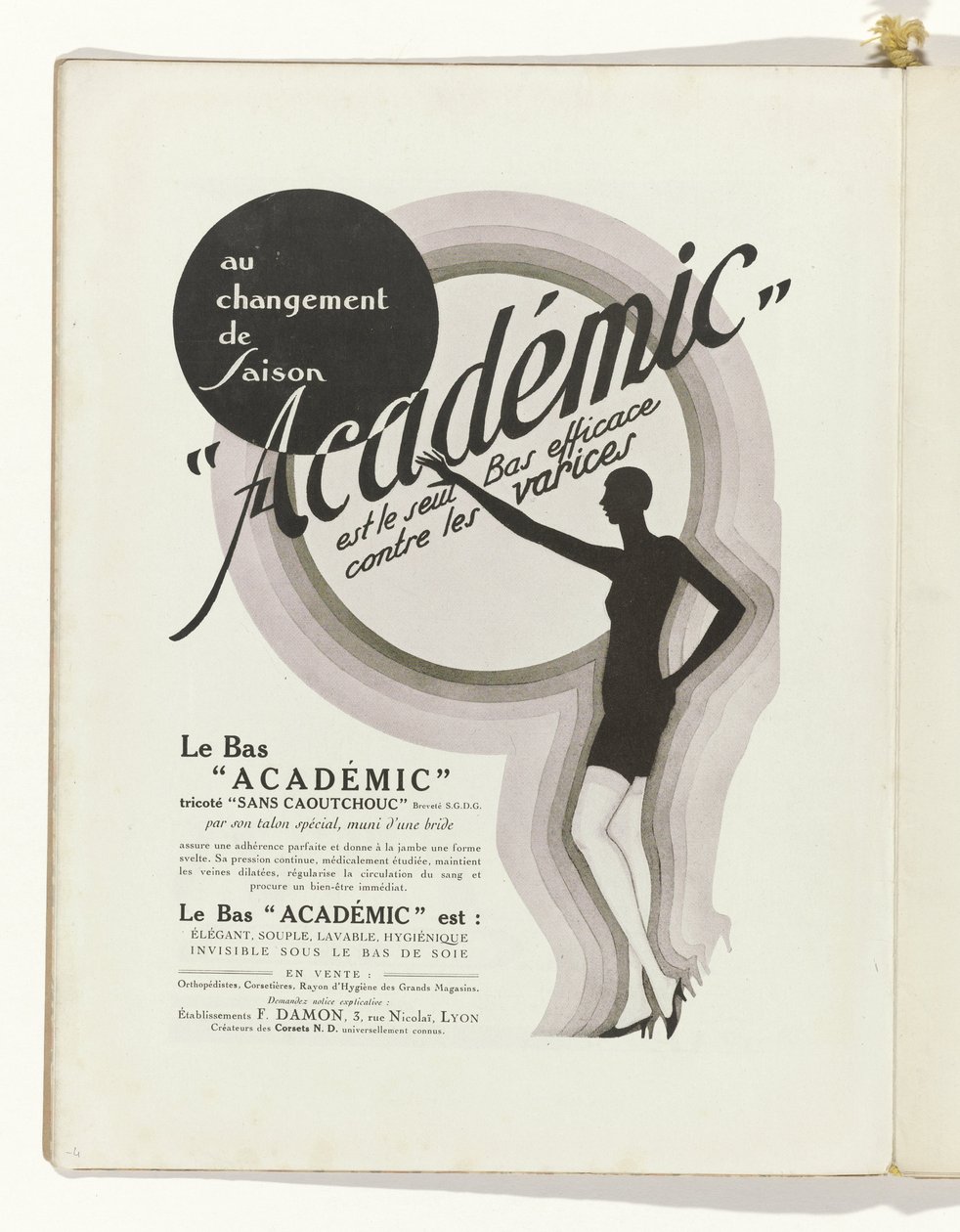 Kunst - smag - skønhed, foldere af feminin elegance, maj 1929, nr. 105, 9. årgang, s. 4 af Charles Goy