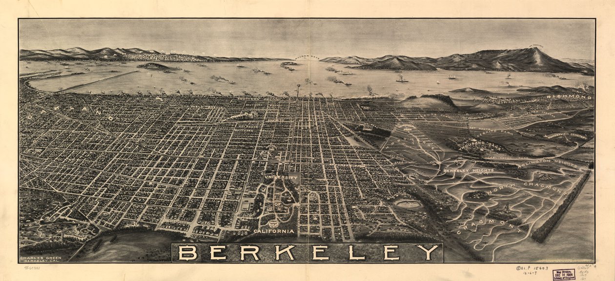 Berkeley. LOC 75693088 af Charles Green