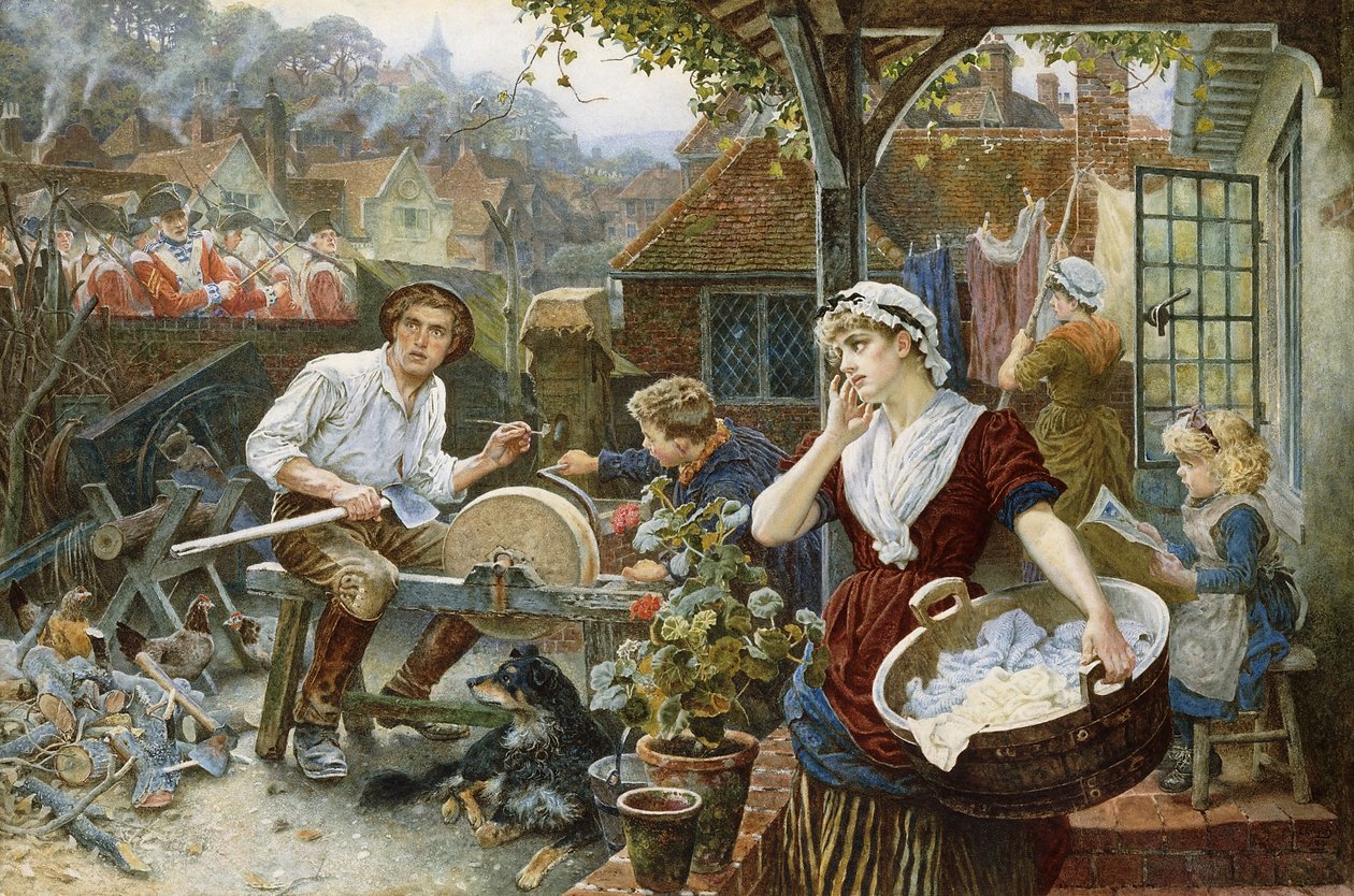 Desertøren, 1884 af Charles Gregory