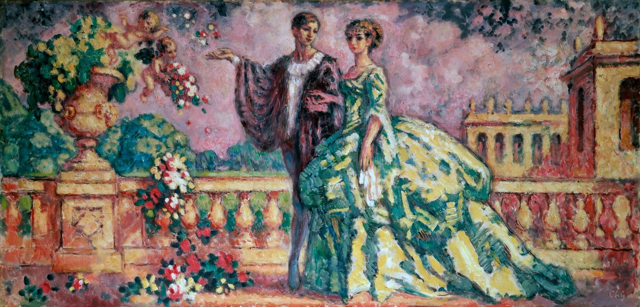 The Walk, 1911. af Charles Guerin