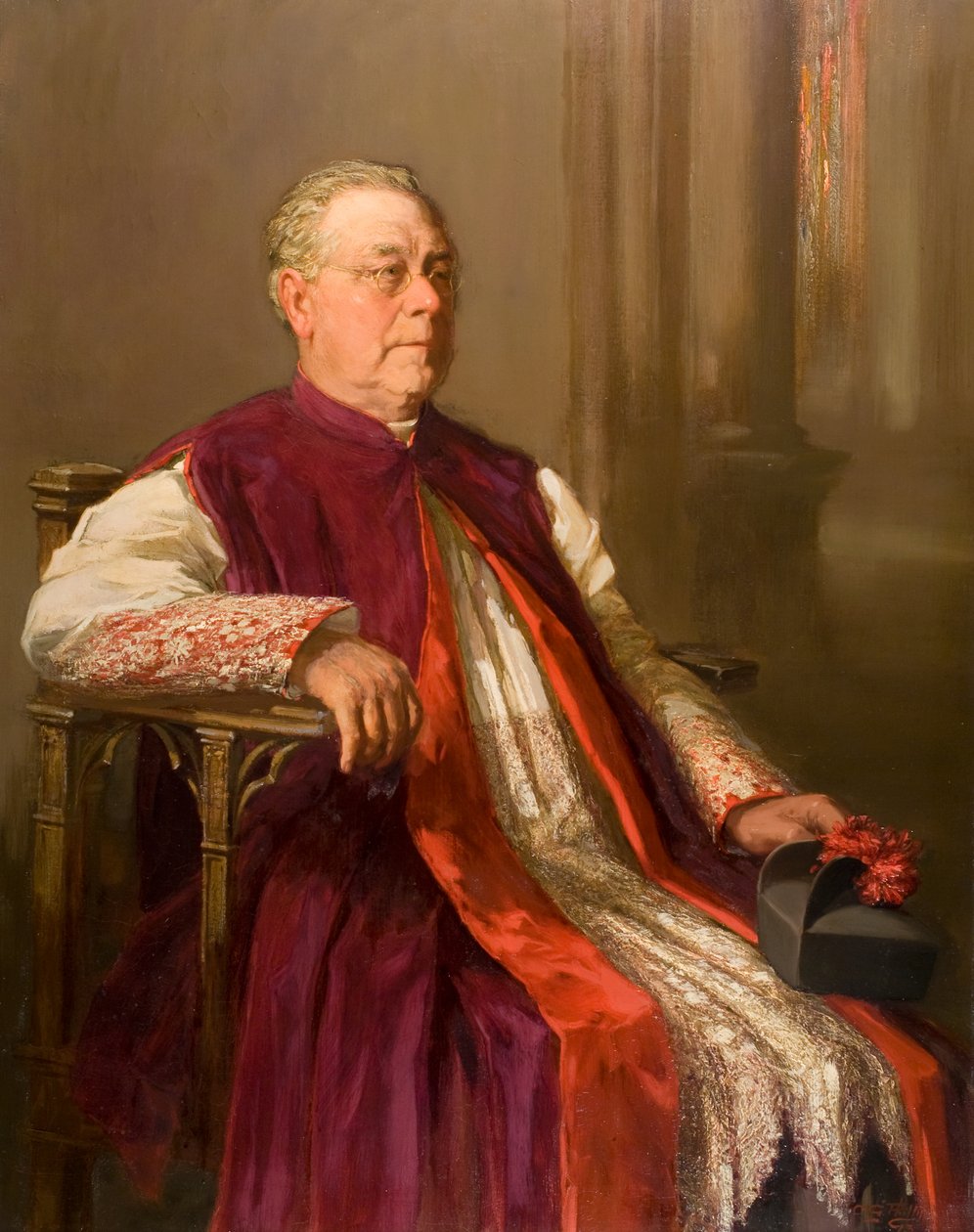 Den højre Rev Monsignor Proost Holder af Charles Gustav Louis Phillips