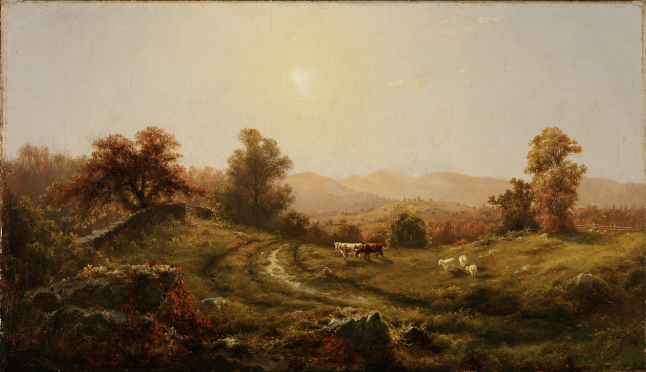 Landskab, 1859. af Charles H. Moore