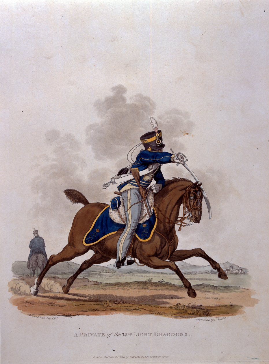 En menig af The 13th Light Dragoons, fra 