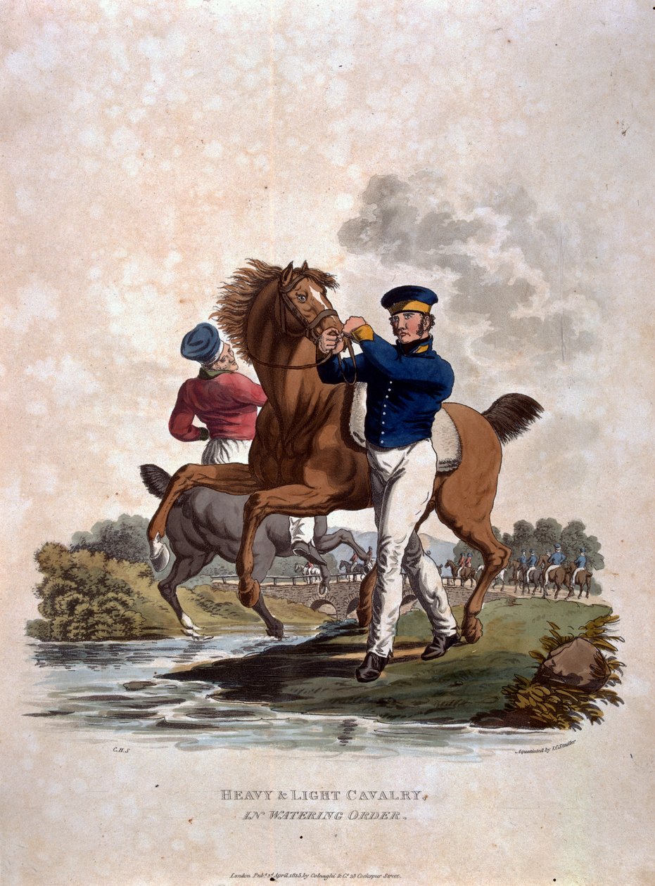 Heavy and Light Cavalry in Watering Order, fra 