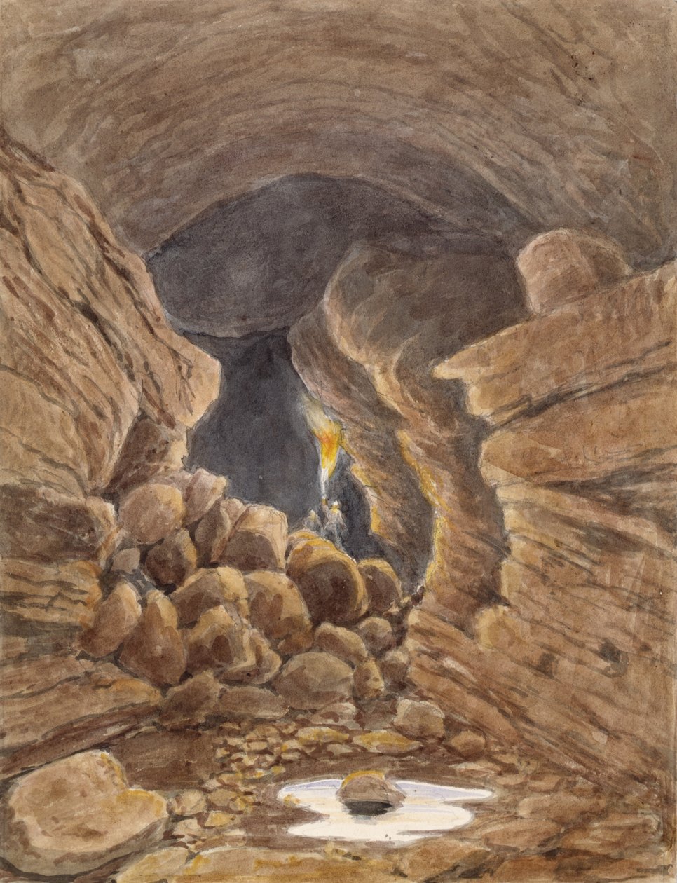 Views, Northern Europe, bind 1 (wc og grafit på papir) af Charles Hamilton Smith
