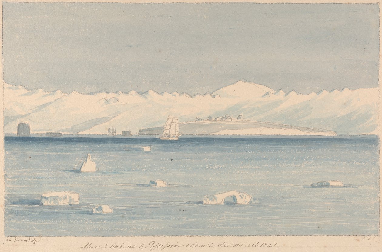 Udsigt over polarområderne af Charles Hamilton Smith