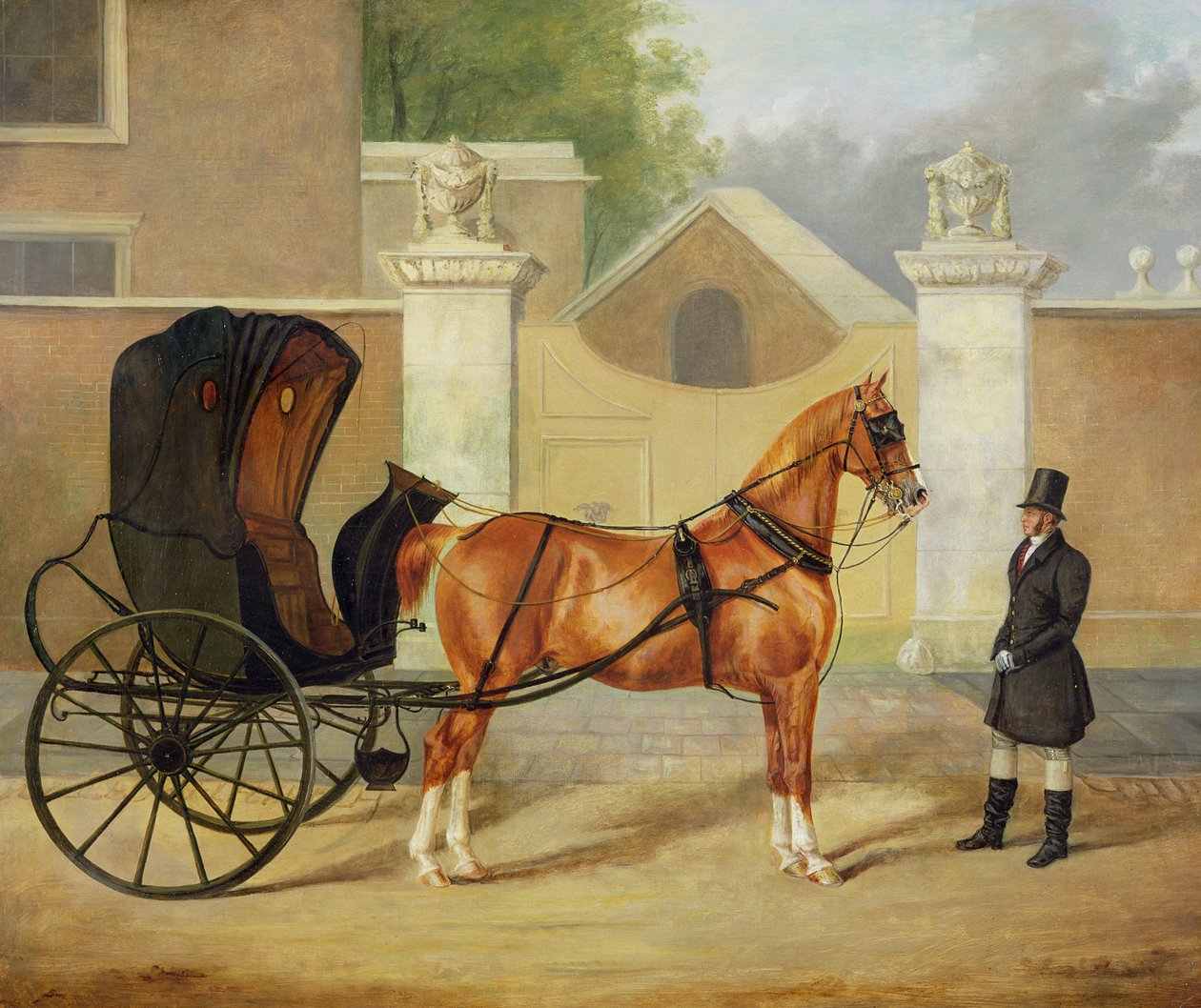 Herrevogne: En cabriolet, ca. 1820-30 af Charles Hancock