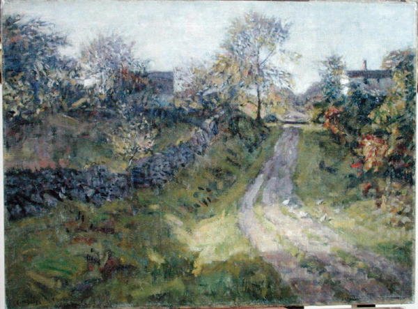Hillside Road, Mystic, Connecticut af Charles Harold Davis