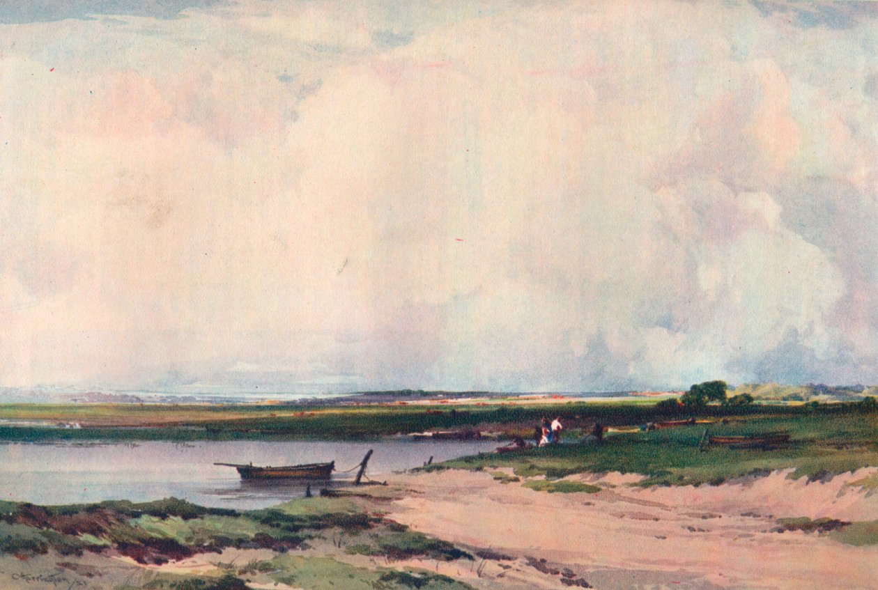 I nærheden af Bognor, Sussex, c1922 af Charles Harrington