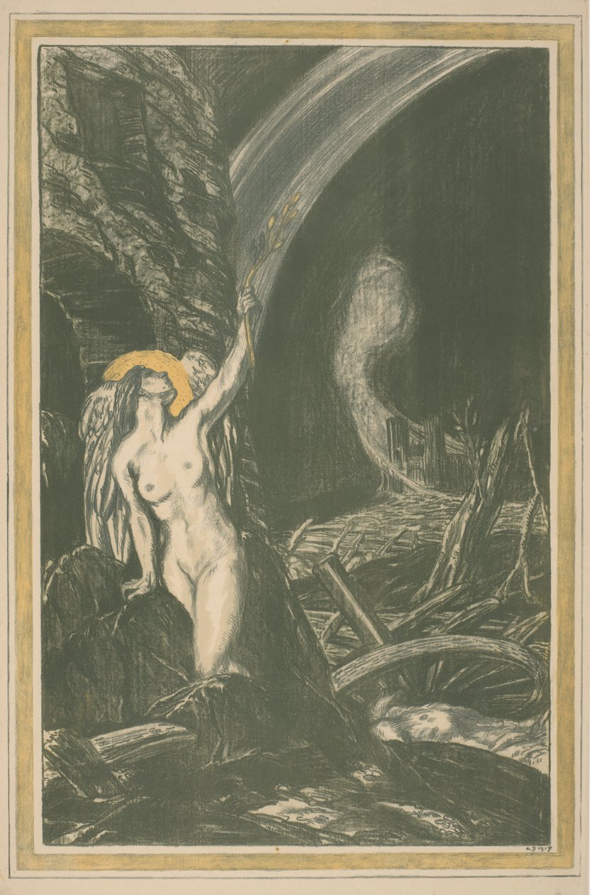 Allegori om kunstens genfødsel efter Første Verdenskrig The Rebirth of the Arts (original titel) Great War: Britain
