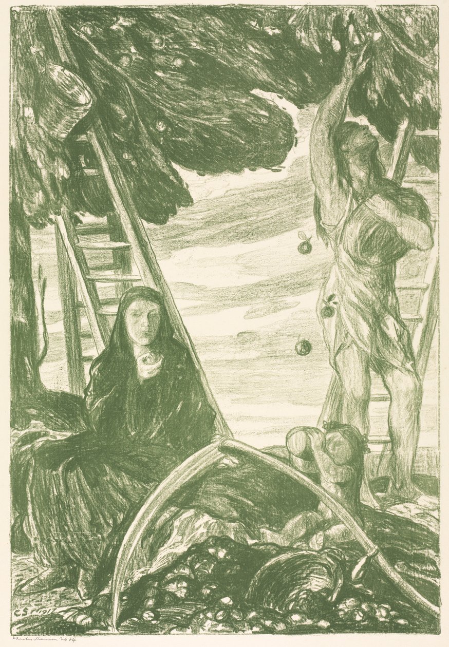Efterår, 1917. af Charles Haslewood Shannon