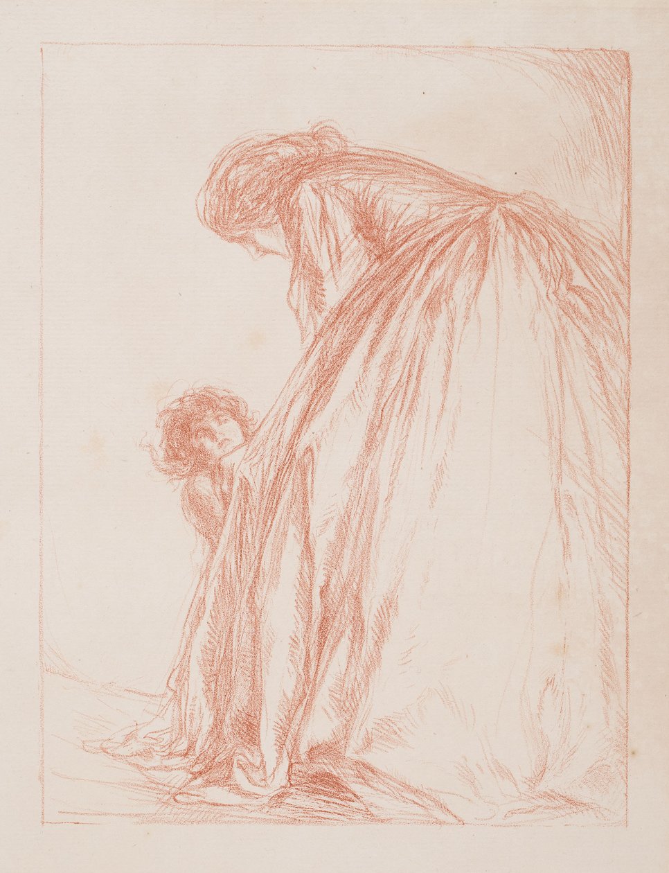 Mor og Barn af Charles Haslewood Shannon