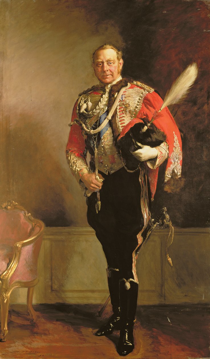 Portræt af Hugh Cecil Lowther, 5. jarl af Lonsdale, 1916 af Charles Haslewood Shannon