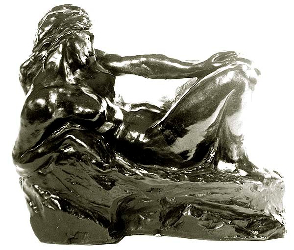 Hvile (bronze) af Charles Haslewood Shannon