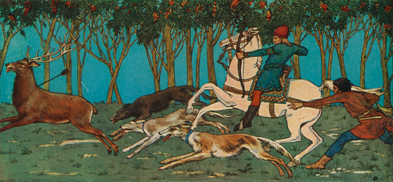 Norman Hunting, 1931 af Charles Henry Bourne Quennell