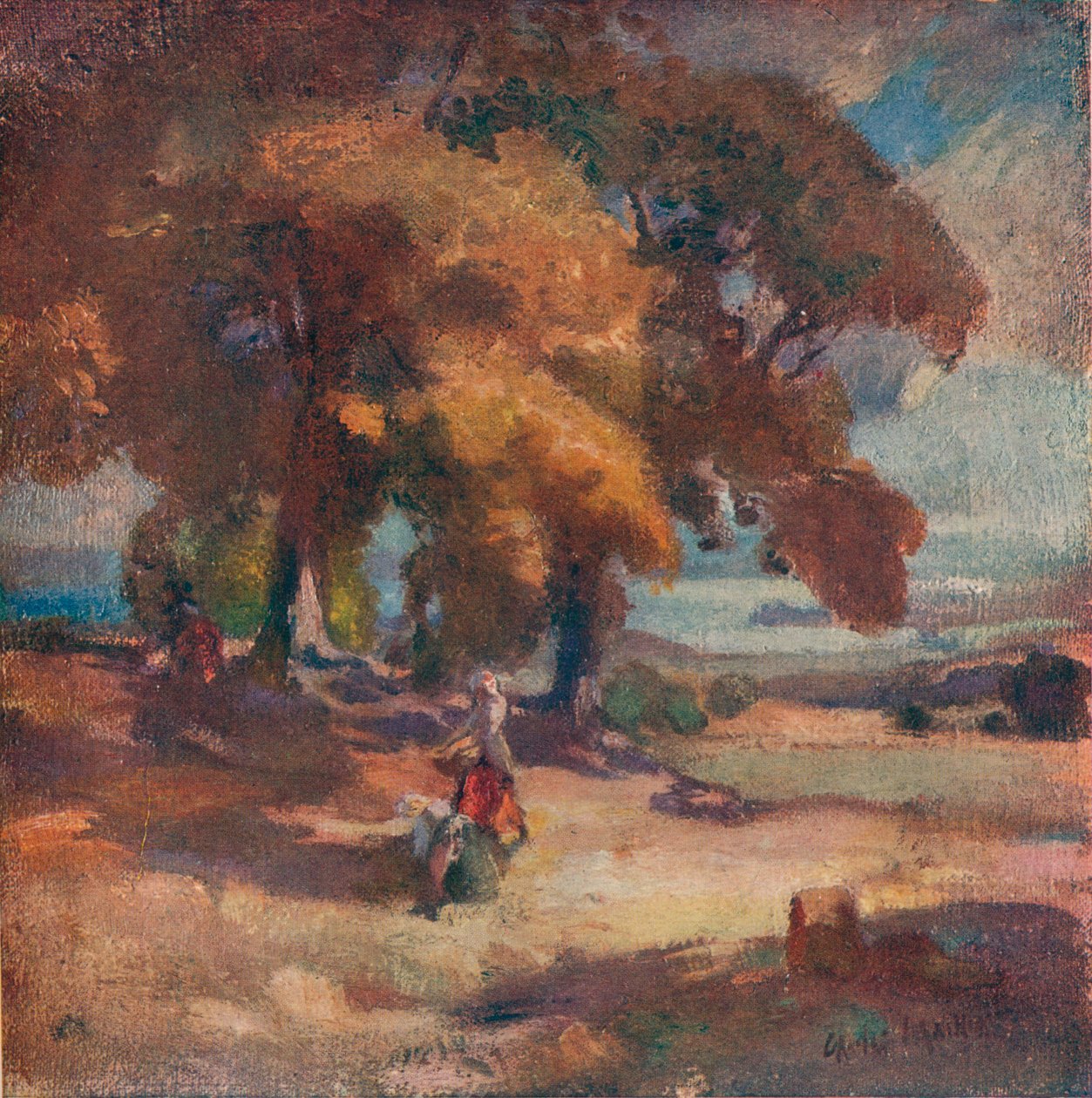 Nøddesamlerne, c1902 af Charles Hodge Mackie