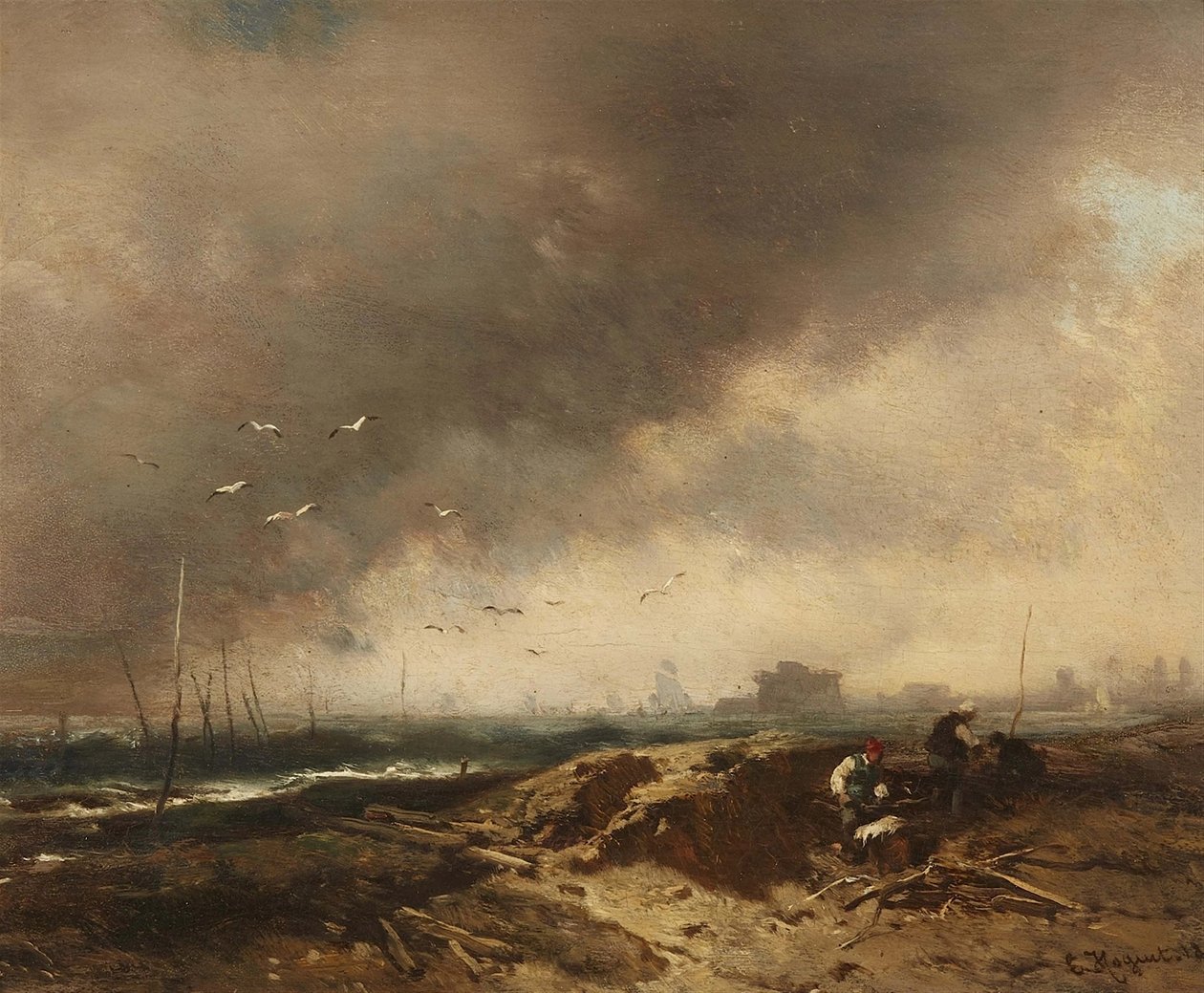 Samlere af drivtømmer af Charles Hoguet