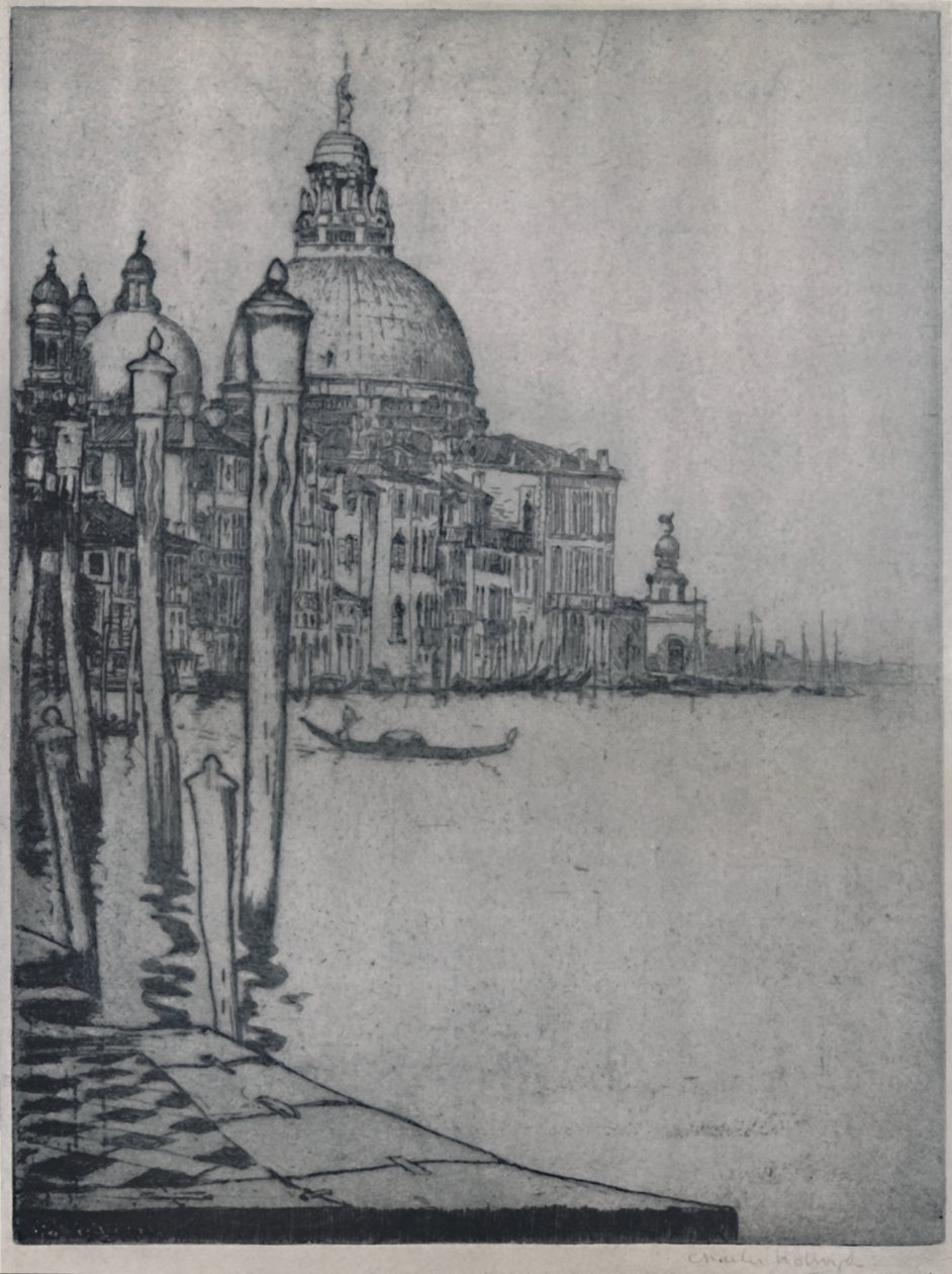 Santa Maria Della Salute, 1902, 1925. af Charles Holroyd