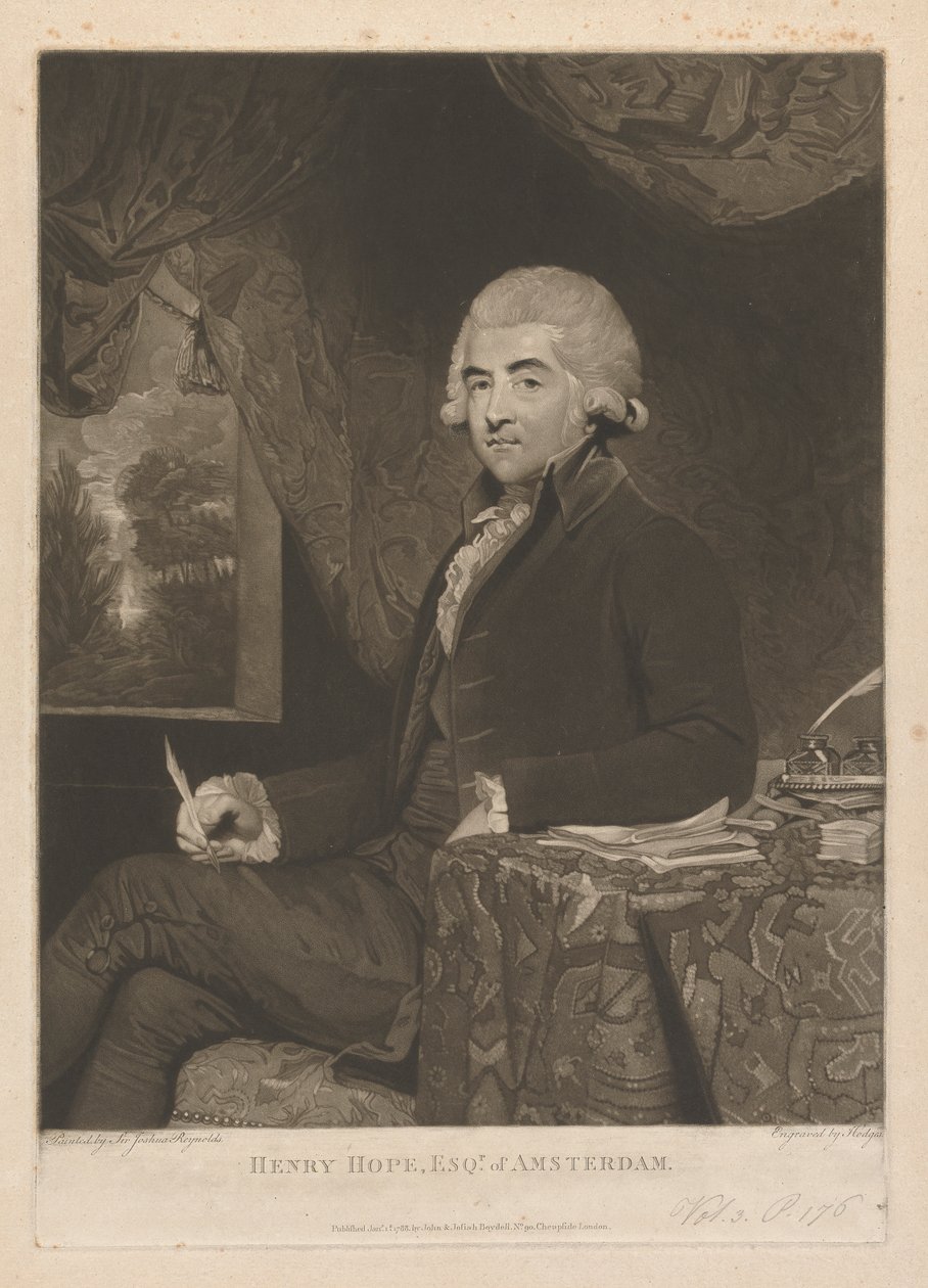 Henry Hope Esq. af Amsterdam af Charles Howard Hodges