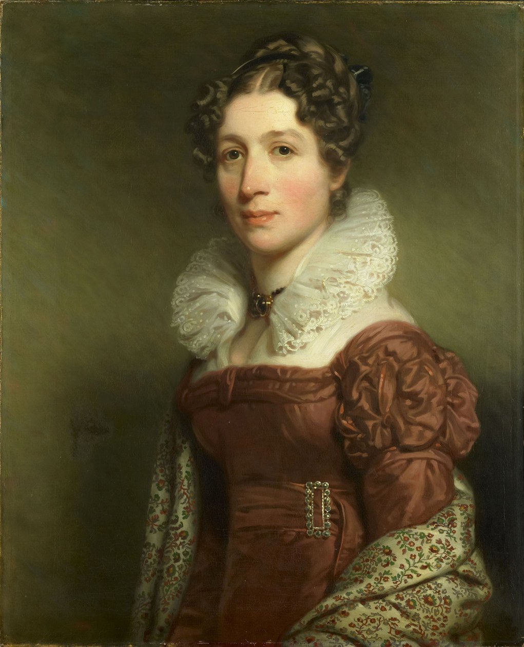 Jacoba Vetter (1796-1830), hustru til Pieter Meijer Warnars, boghandler i Amsterdam af Charles Howard Hodges