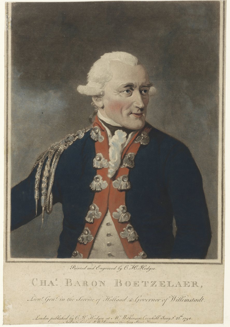 Portræt af Carel Baron van Boetzelaer af Charles Howard Hodges