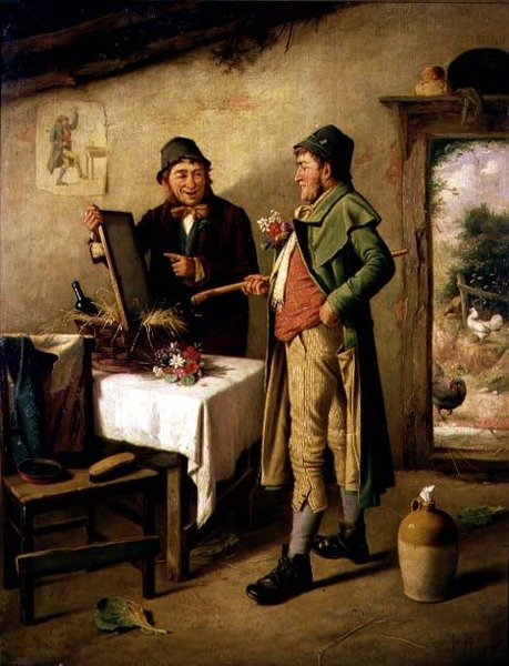 Beundrer hans Refleksion af Charles Hunt