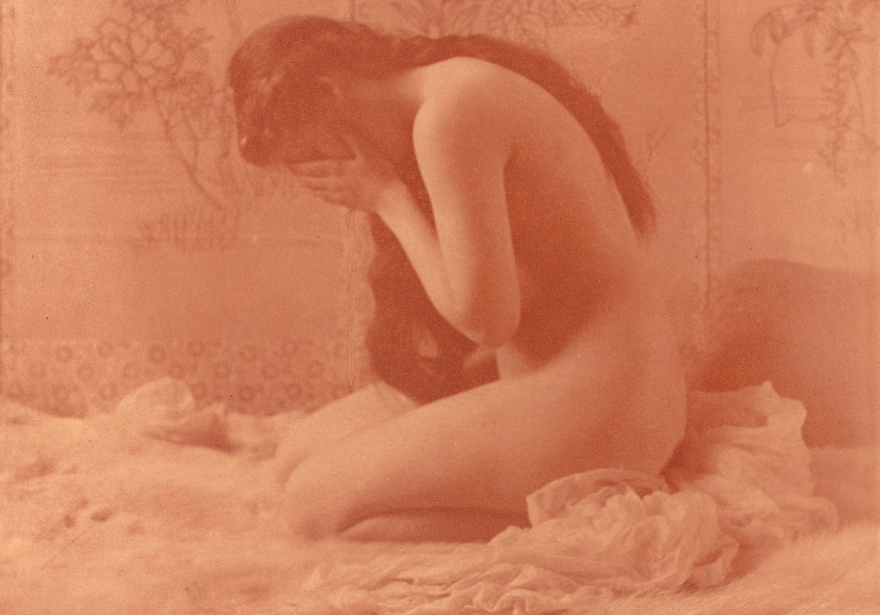 Grædende Magdalen, 1899. af Charles I. Berg